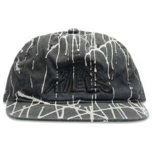 NEW GALLERY men's art that kills paint stripe hat in black
